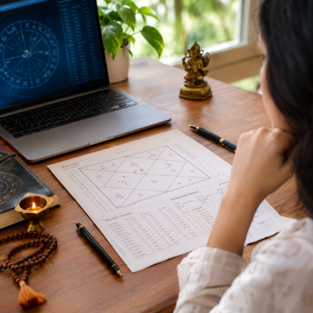 How to check my dasha cycle using a Vedic birth chart